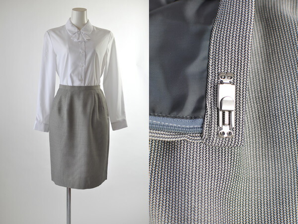 日本製 洗える 5号〜25号 事務服 制服 半袖オーバーブラウス・ベスト＋