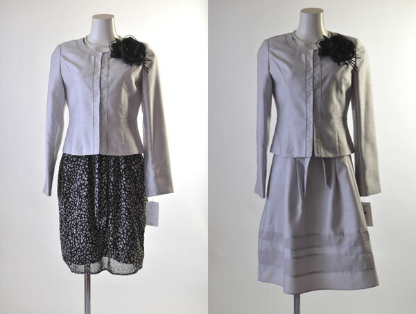 やわらか 光沢感 ジャケット 美姿 ワンピーススーツ 3点組スーツ 細身