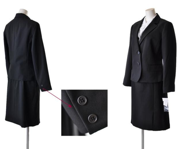 15号 17号 19号 大きいサイズ【ブラック・ブラック系ストライプ】＋ベスト＋スカート 3点セット 事務服 制服 仕事着 オフィススーツ  (au2f1-kaz)330 15号 17号 19号 大きいサイズ【ブラック・ブラック系ストライプ】＋