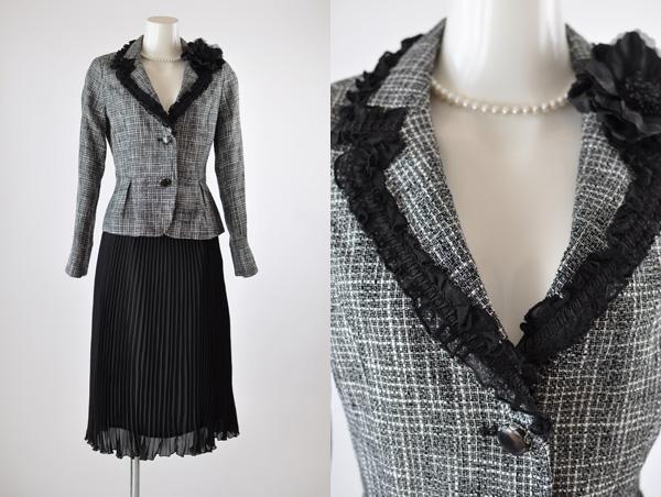 レディーススーツ セットアップ 9号 きれいめ おしゃれ かわいい