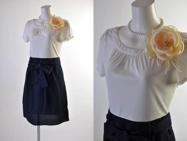 送料無料 15号 大きいサイズ 七分袖 ワンピーススーツ 裏地背抜き