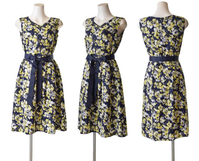 洗える レディース ワンピーススーツ サマースーツ ノーカラー