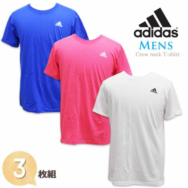 アディダス Tシャツ メンズ クルーネック Ap990t ３枚組 Adidas ブランド 吸汗速乾 丸首 の通販はau Pay マーケット インナー専門店コレクションストア