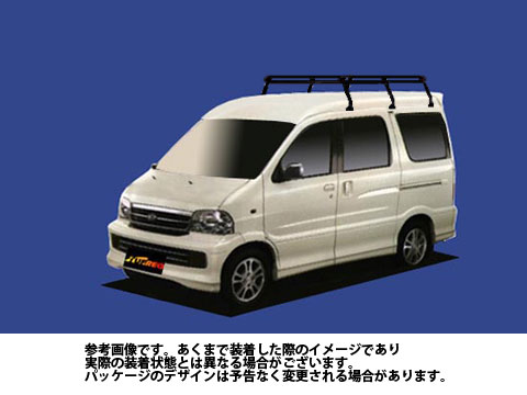 ルーフキャリア タフレック Ph236a ダイハツ Daihatsu ハイゼットグランカーゴ S221v S231v Pシリーズ スチール ブラックの通販はau Pay マーケット 自動車部品専門店star Parts Au Pay マーケット店