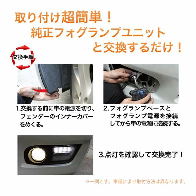 即納 全国送料無料 純正交換用 Ledフォグランプ 4500k 12v車用 左右2個セット トヨタ Toyota 当店限定 Conetica Com Mx