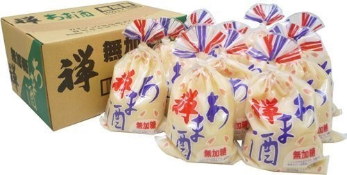 カネジュウ食品 禅 あま酒 無加糖 400g（５〜６人前） × 10個×４ 濃縮タイプ