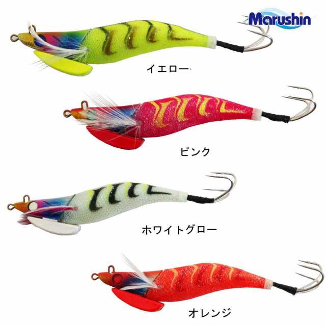 7色セット タコエギ マルシン レッツライド タコ釣り たこ 蛸 3