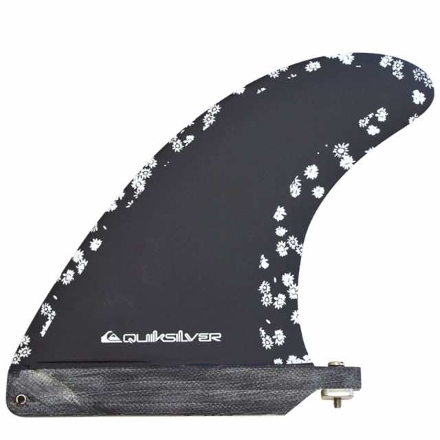 クイックシルバー QUIKSILVER SINGLE FIN 6 BLACK ボックスフィン フィン