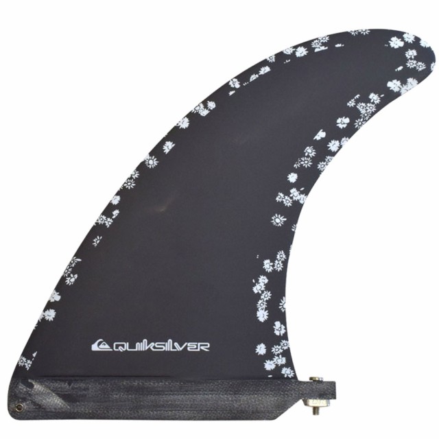 クイックシルバー QUIKSILVER SINGLE FIN 8 BLACK ボックスフィン フィン