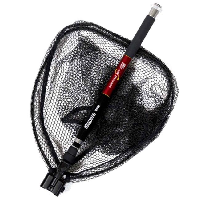 がまかつ(Gamakatsu) 玉網 タモ枠 (四折リジュラルミン) ブラ