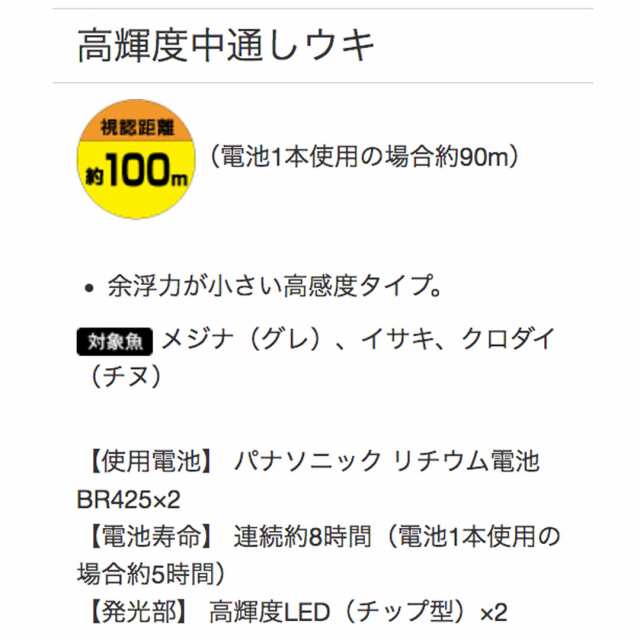 Hapyson ハピソン 電気ウキ 赤色高輝度中通しウキ の通販はau Pay マーケット ウエストコースト アウトドアshop