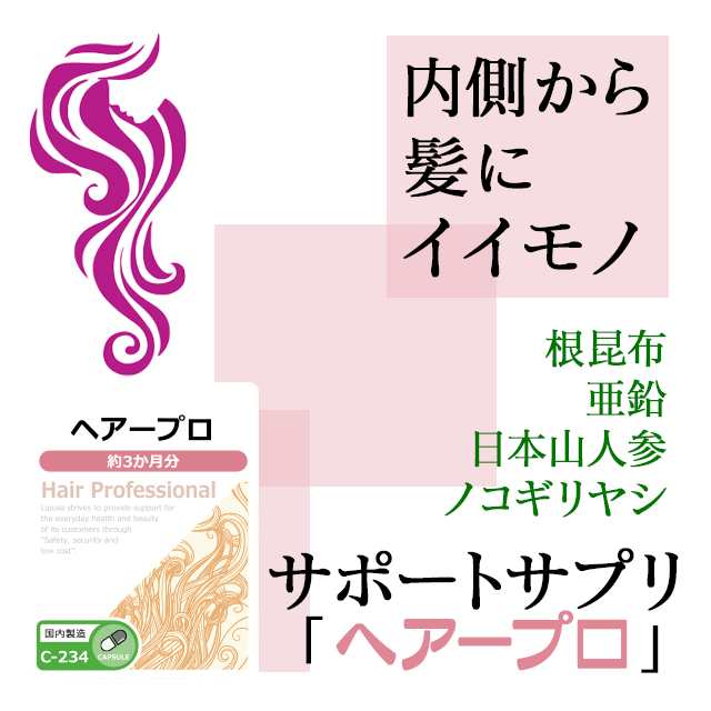 ヘアープロ 約3か月分 C-234 美容 サプリ リプサ Lipusa 公式 送料無料