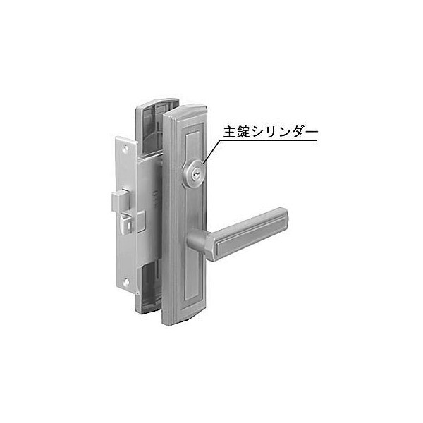 交換用シリンダー(HH-J-0161U9)　玄関ドア　店舗ドア　框ドア　通風ドア　勝手口ドア　テラスドア　鍵　錠　シリンダー　取り替え - 3