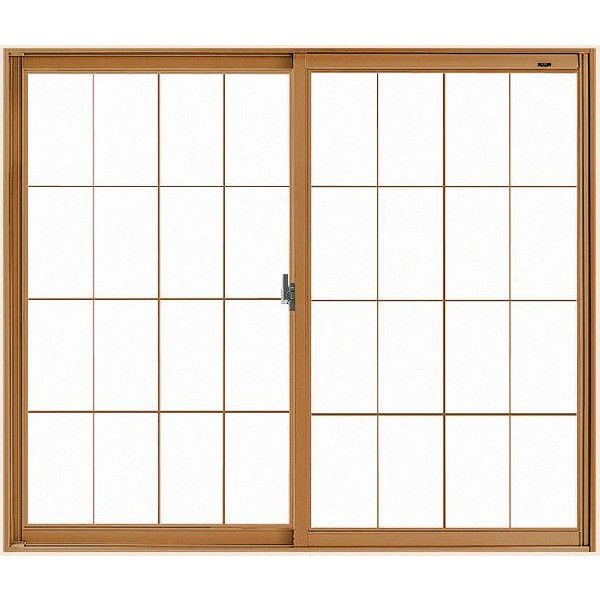 インプラス(ダストバリア) 引違い窓 2枚建 単板ガラス 和紙調3mm組子付 W:1001〜1500mm×H:601〜1000mm リクシル 内窓 LIXILの通販は