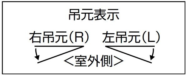 クリエラガラスドア 片開き 内付型 1枚ガラス仕様 押板把手 0720 W