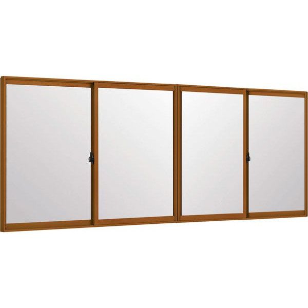 インプラス(ダストバリア) 引違い窓 4枚建 単板ガラス 和紙調5mm組子無 W:1500〜2000mm×H:258〜600mm リクシル 内窓 LIXILの通販は