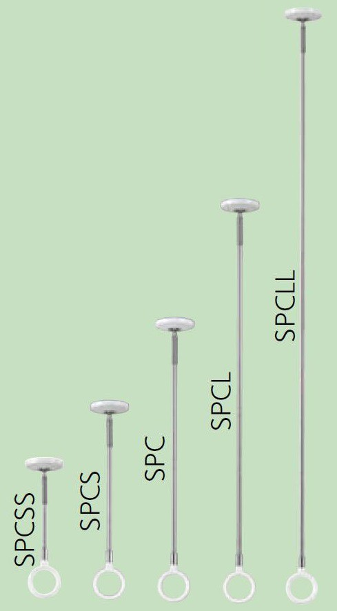 ホスクリーン SPC型 高さ：460mm〜 / 2本入り 色：ベージュ SPC-M 18991416 川口技研｜au PAY マーケット