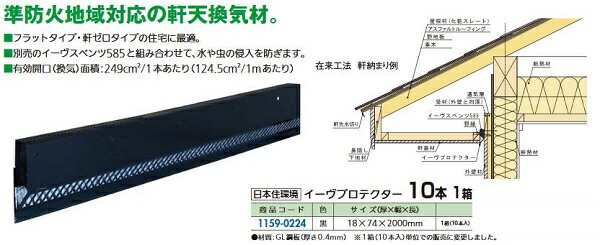 リフォーム用品 日本住環境 (オ得)イーヴプロテクター  ブラック 10本入 11590224の通販は