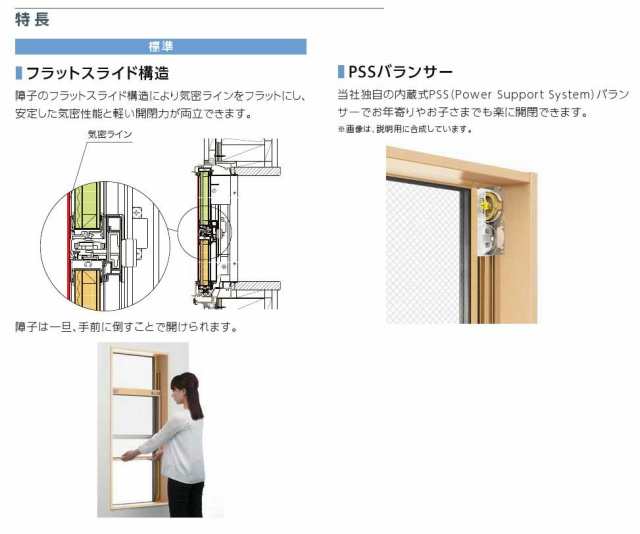 防火戸FG-H 面格子付き 上げ下げ窓FS Low-E複層ガラス(網入り