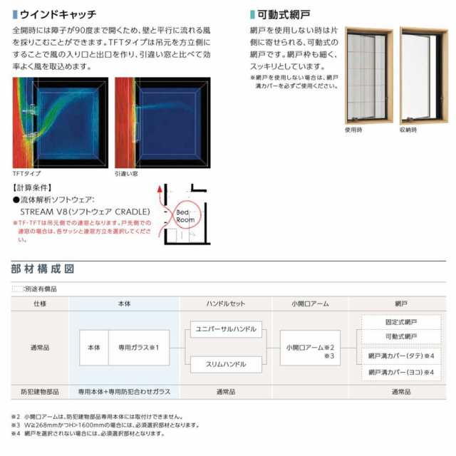 サーモスl 縦すべり出し窓 オペレーターハンドル 一般複層ガラス アルミスペーサー仕様 026 W 300mm H 2 070mm Lixil Tostemの通販はau Pay マーケット クレール Dna店