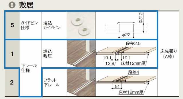 ラシッサD ラテオ 室内引戸 間仕切り 上吊引戸 引分け戸 ALMWH-LAA 鍵なし 3220 W：3