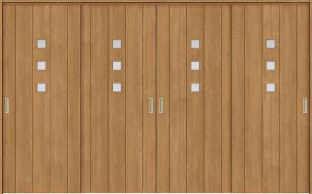 ラシッサs 室内引戸 間仕切り 上吊引戸 引違い戸 4枚建て Asmhf Lge 鍵なし 32 W 3 253mm H 2 023mmの通販はau Pay マーケット クレール Dna店