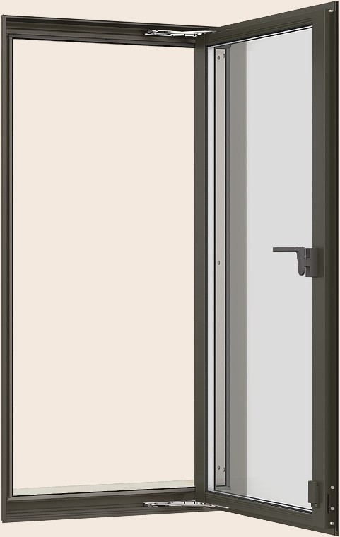 サーモスL 縦すべり出し窓 カムラッチハンドル Low-E複層ガラス / アルミスペーサー仕様 03607 W：405mm × H：770mm LIXIL リクシル TOS