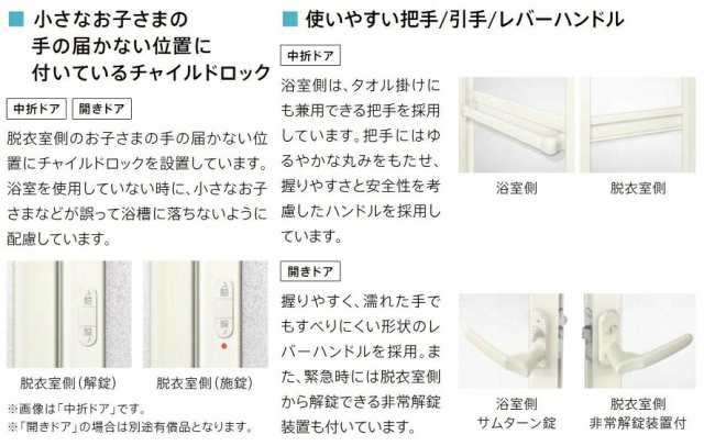 リシェント浴室中折れドア / カバー工法 0717 W：750mm × H：1,750mm 旧SF型_内付型 LIXIL リクシル TOSTEM  トステムの通販はau PAY マーケット - クレール DNA店 | au PAY マーケット－通販サイト