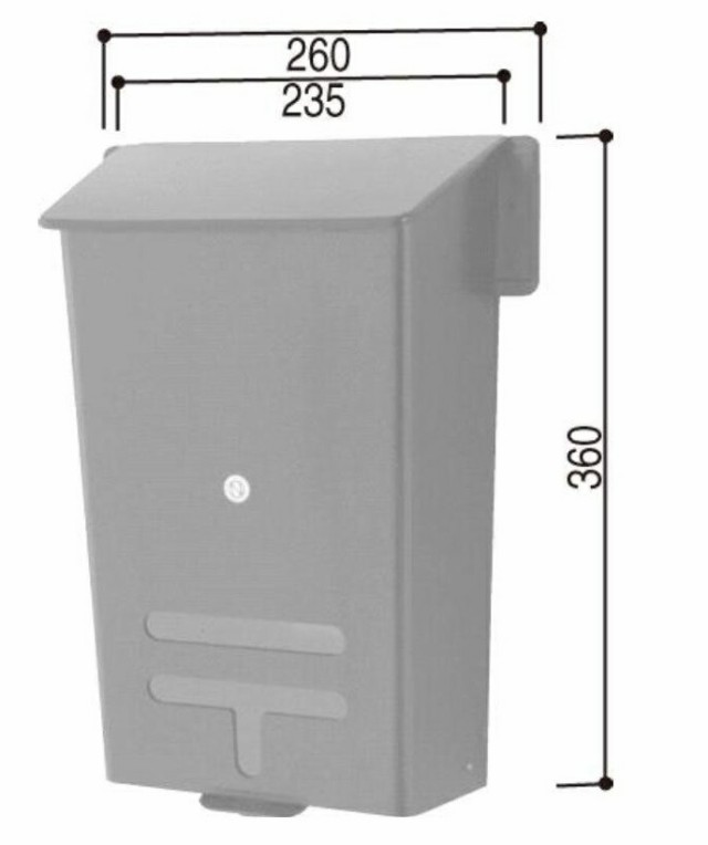 郵便受箱 / 1個入り HH-K-32686 交換用 部品 YKK APの通販は 17,280円