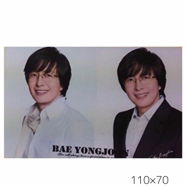 ペヨンジュン ヨン様 大判 インテリアタオル 110 70 韓流 グッズ Be014 1の通販はau Pay マーケット アンジーソウル