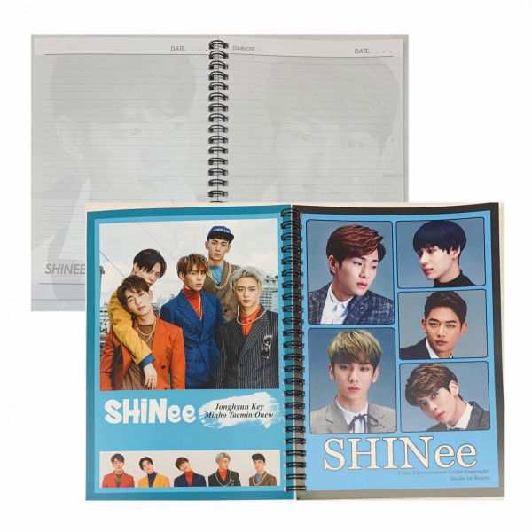 シャイニー Shinee スプリング ノート ａ５ 韓流 グッズ Eh010 1の通販はau Wowma アンジーソウル