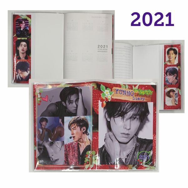 Tvxq 東方神起 ユノ ユンホ ダイアリー 手帳 21 カレンダー 韓流 グッズ Fx003 31の通販はau Pay マーケット アンジーソウル