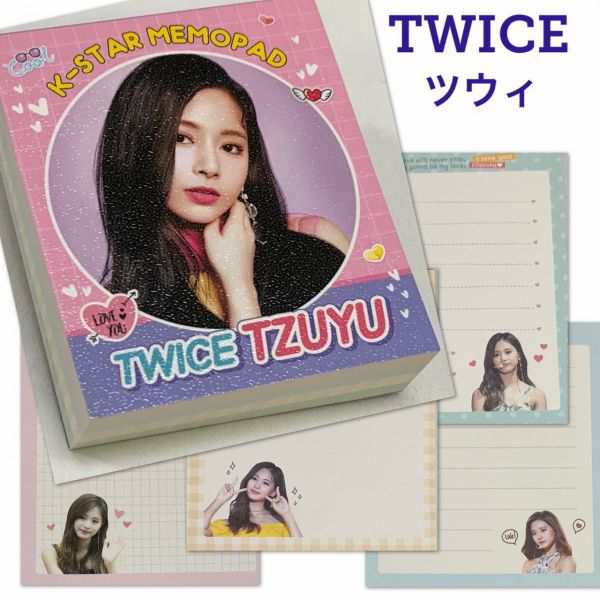 送料無料 ツウィ Twice トゥワイス メモパッド メモ帳 韓流 グッズ Ga003 1の通販はau Pay マーケット アンジーソウル