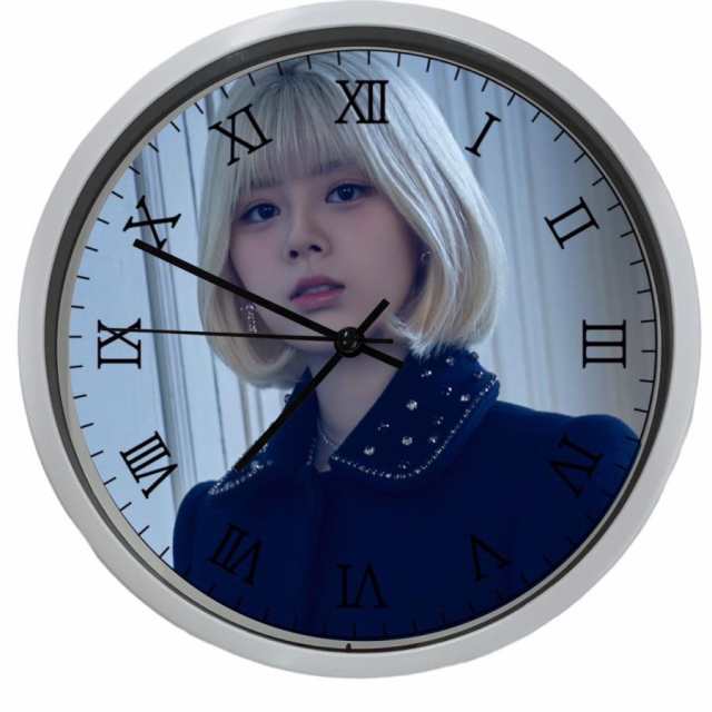 リク NiziU ニジュー 掛け時計 WallClock 壁掛け 時計 直径23cm 韓流 グッズ nj019-2｜au PAY マーケット