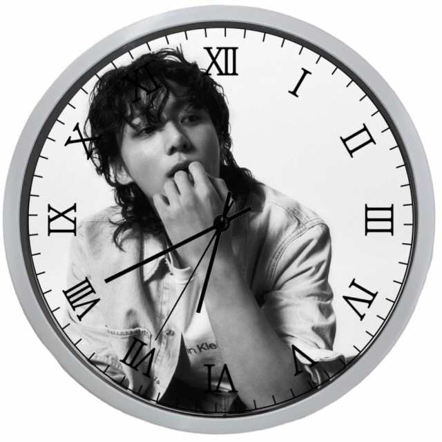 ジョングク BTS 防弾少年団 掛け時計 WallClock 壁掛け 時計 直径23cm