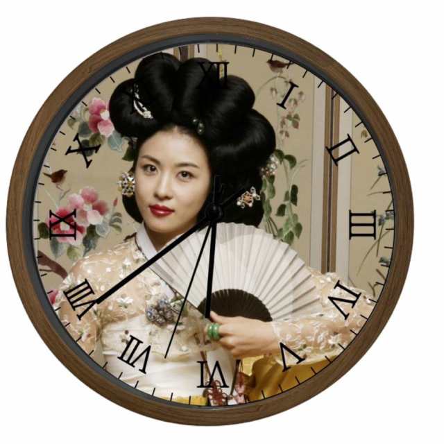 ハジウォン 掛け時計 WallClock 壁掛け 時計 直径23cm 韓流 グッズ