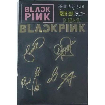 新発売】 blackpink メッセージカード 直筆サイン K-POP 色紙 グッズ