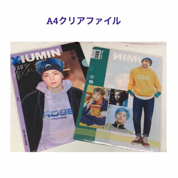 送料無料 シウミン Exo エクソ クリアファイル 韓流 グッズ Tk114 2の通販はau Pay マーケット アンジーソウル