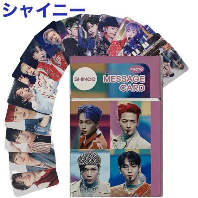 SHINee シャイニー フォトメッセージカード 30P トレカ カード 韓流