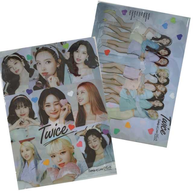 TWICE トゥワイス クリアファイル 韓流 グッズ tk066-34の通販はau PAY