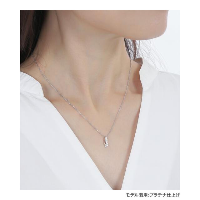 モアサナイト ネックレス レディース コラボ プラチナ ゴールド ブランド クロス 5石 0.15ct 金属アレルギー ニッケルフリー ノンアレルギー シルバー シンプル ペンダント 大人 可愛い かわいい ジュエリー アクセサリー プレゼント 女性 誕生日 彼女 母の日