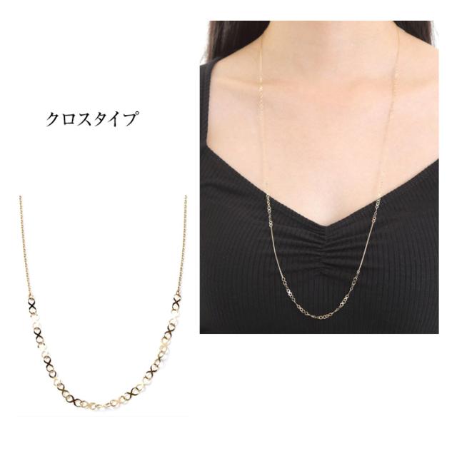 ネックレス レディース ロングネックレス チェーンネックレス ロング チェーン K10 ゴールド 10金 10K イエローゴールド 華奢 シンプル アレルギー対応 80cm 大人 可愛い ギフト ジュエリー アクセサリー 誕生日 プレゼント 女性 アクセサリー 売切り 母の日_5