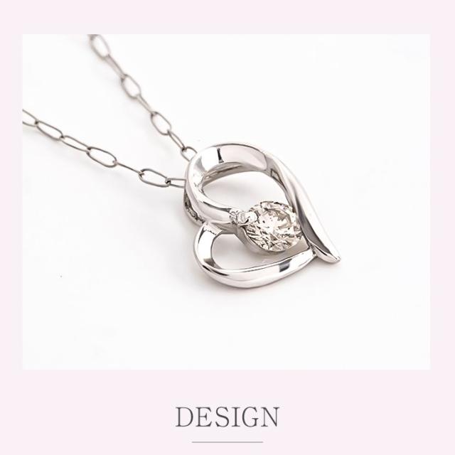 ダイヤモンド ネックレス レディース ダイヤモンドネックレス ハートネックレス オープンハート プラチナ PT900 ダイヤ ダイヤネックレス 華奢 金属アレルギー 彼女 妻 誕生日 プレゼント 女性 ギフト アクセサリー 母の日_7