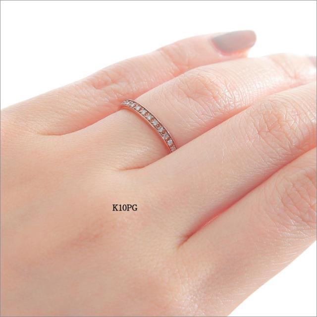 指輪 リング レディース ペア指輪 リングセット結婚リング ダイヤモンド ダイヤモンドリング エタニティ ダイヤ ダイヤリング k10 10金 ゴールド プロポーズ 婚約指輪 結婚指輪 彼女 妻 誕生日 薔薇のケース プレゼント 女性 アクセサリー 母の日_3