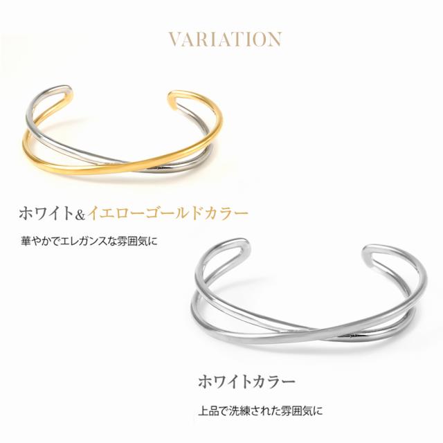 ブレスレット バングル レディース 金属アレルギー対応 つけっぱなし サージカル メンズ ステンレス 医療用 ステンレス316l ゴールドブレスレット 金属アレルギー ゴールド 太め ジュエリー アクセサリー アレルギー シンプル 誕生日 プレゼント 女性 ギフト_13