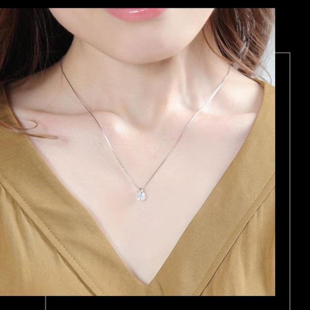 ネックレス ダイヤモンド 一粒ダイヤ PT900 PNJ-217 中央宝石研究所 鑑定書付】pt900 1.5ct・2.0ct・2.50ct 一粒