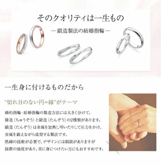 結婚指輪 プラチナ ペア 指輪 リング マリッジリング マリッジ ペア ...