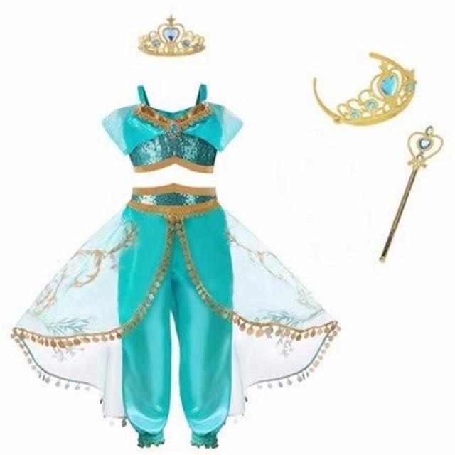ジャスミン セットアップ ドレス 衣装 仮装 コスプレ プリンセス