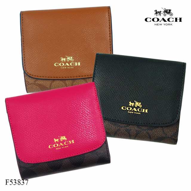 コーチ COACH 二つ折り財布 F53837 レディース ラグジュアリー