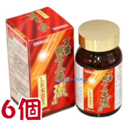 万葉 田七人参 流 100カプセル 6個 中村薬品 でんしちにんじんの通販は